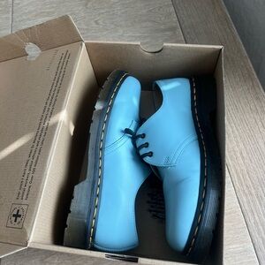 card blue doc martens